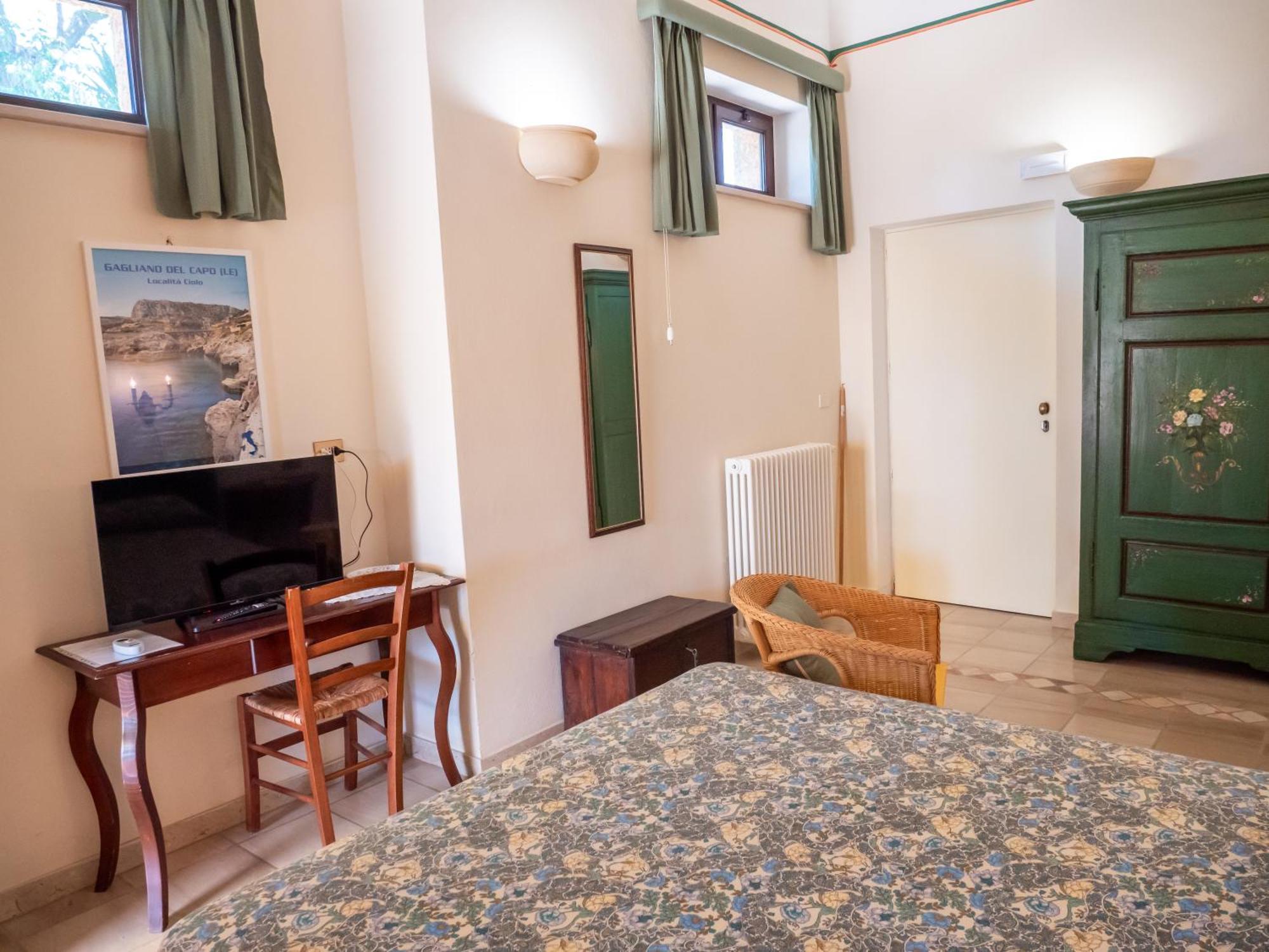 Agriturismo Masseria Alcorico 加利亚诺德尔卡波 外观 照片