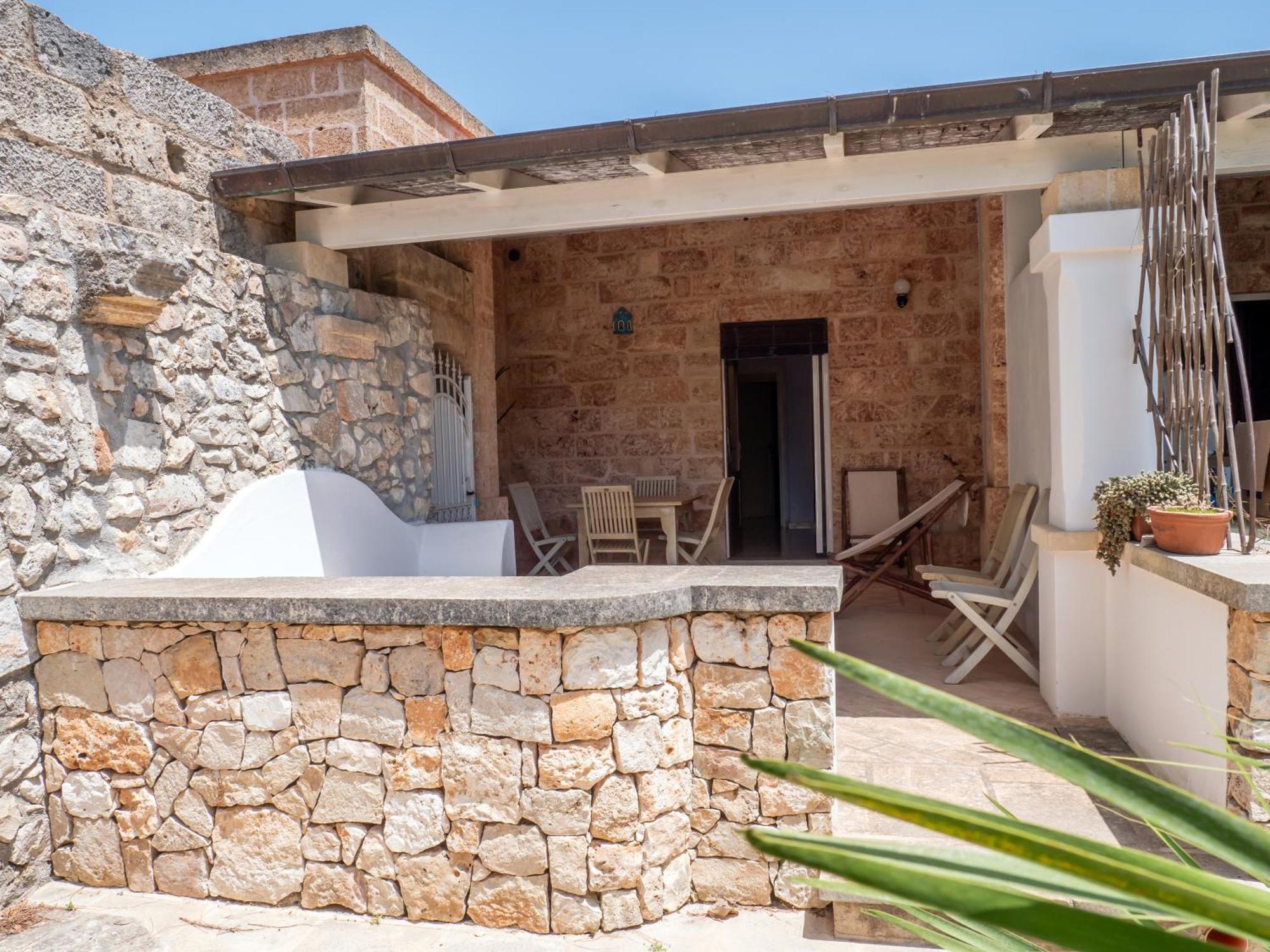 Agriturismo Masseria Alcorico 加利亚诺德尔卡波 外观 照片