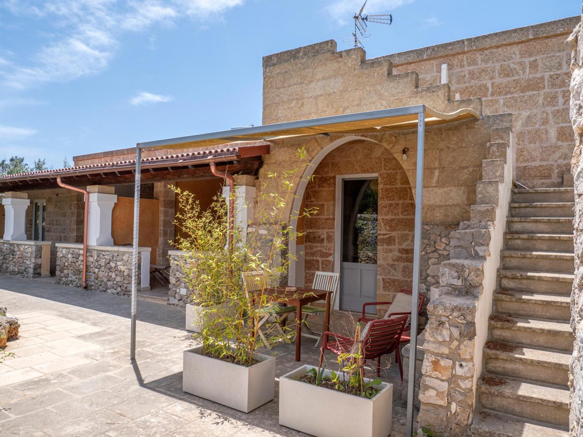 Agriturismo Masseria Alcorico 加利亚诺德尔卡波 外观 照片