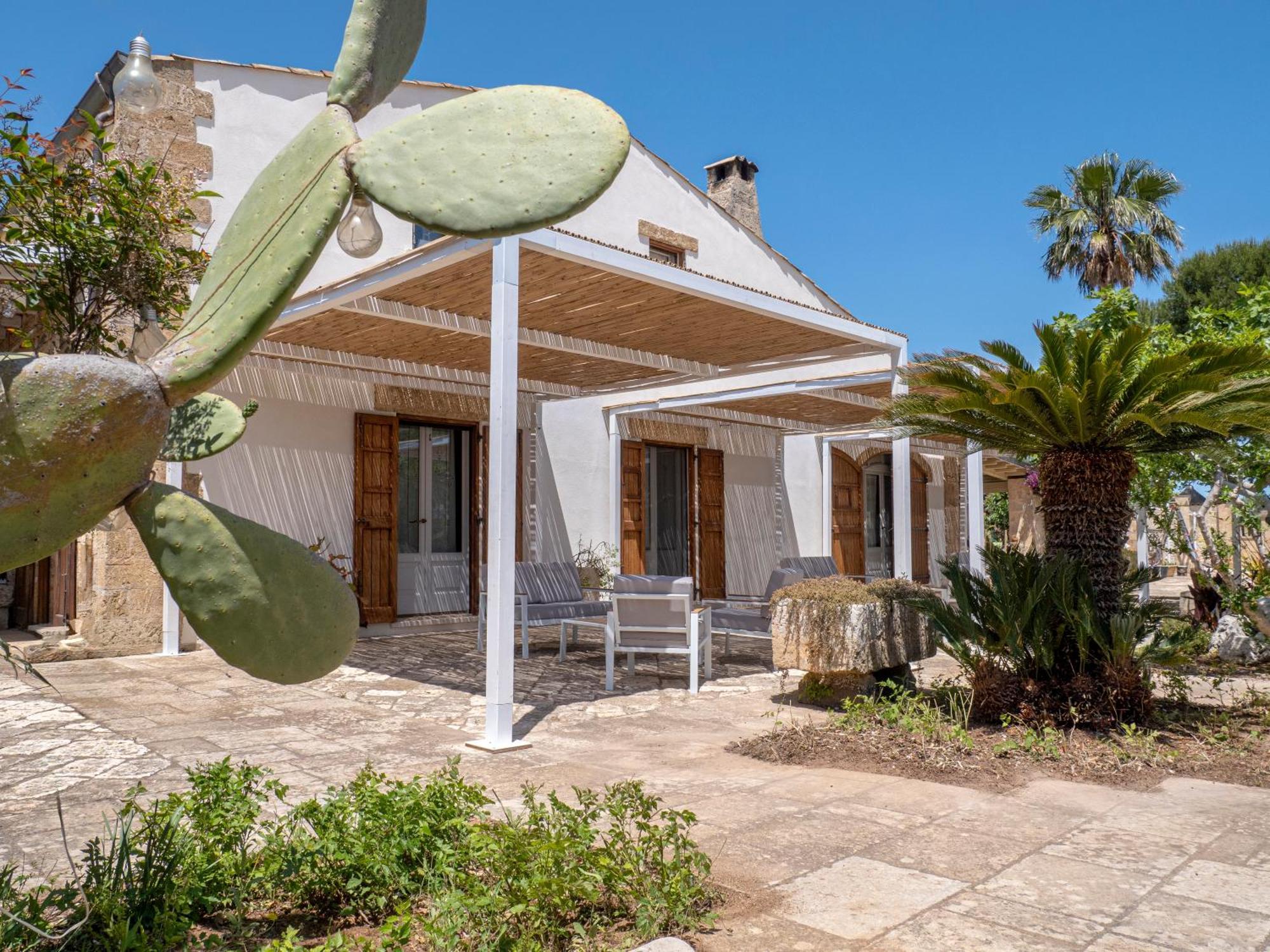 Agriturismo Masseria Alcorico 加利亚诺德尔卡波 外观 照片
